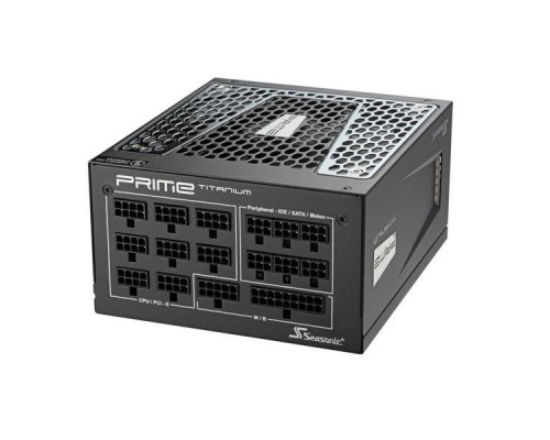 Блок питания Seasonic ATX 850W PRIME ULTRA TITANIUM SSR-850TR 80+ titanium (24+4+4pin) APFC 135mm fan 10xSATA Cab Manag RTL