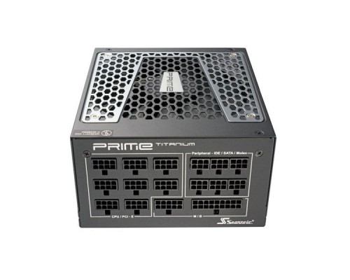 Блок питания Seasonic ATX 850W PRIME ULTRA TITANIUM SSR-850TR 80+ titanium (24+4+4pin) APFC 135mm fan 10xSATA Cab Manag RTL