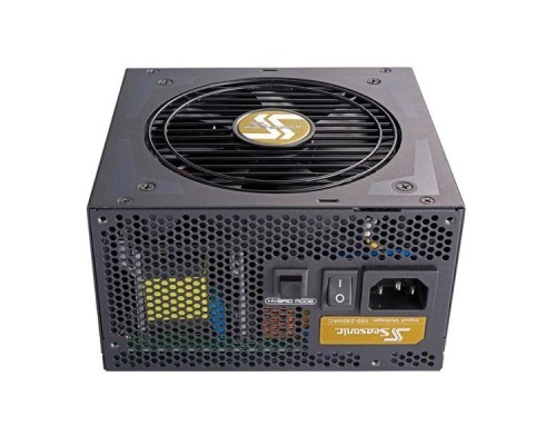 Блок питания Seasonic ATX 750W FOCUS Plus SSR-750FX 80+ gold (24+4+4pin) APFC 120mm fan 8xSATA Cab Manag RTL