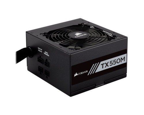 Блок питания Corsair TX550M [CP-9020133-EU] 550 Watt 80 Plus® Gold Certified PSU, RTL