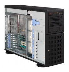 Серверный корпус SuperMicro CSE-745TQ-1200B Black 8xHotSwap SAS/SATA, Enhanced E-ATX 1200W 4U RM                                                                                                                                                          