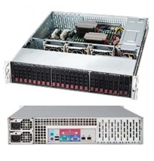 Корпус SuperMicro CSE-216E16-R1200LPB 2U, EATX, 1200 Вт, 24 x 2.5