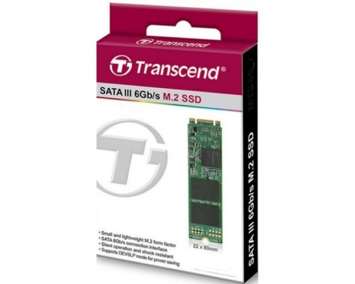 Твердотельный накопитель Transcend MTS800S, M.2 (80 мм) SATA III, MLC, 32 Гб