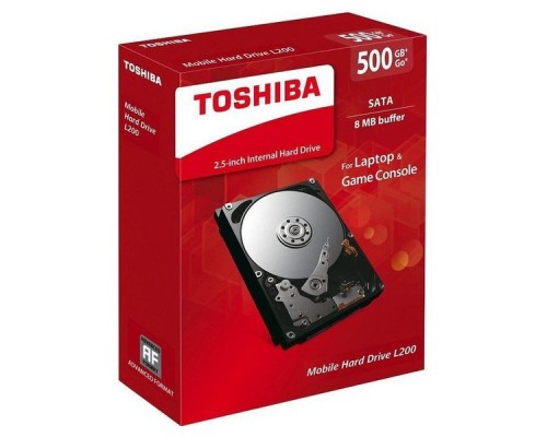 Жесткий диск 500 Gb SATA-III TOSHIBA L200 HDWJ105EZSTA 2.5