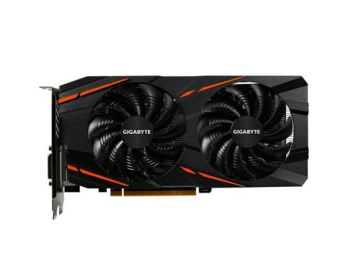 Видеокарта RX 580 Gaming 8G, PCI Express, 8GB, GDDR5, 256bit, DVI+HDMI+3xDP (GV-RX580GAMING-8GD) RTL