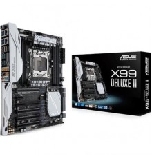 Материнская плата ASUS X99-DELUXE II S2011 X995xPCI-E+2xGbLAN+Wi-Fi+BT SATA RAID ATX 8DDR4 (RTL)                                                                                                                                                          