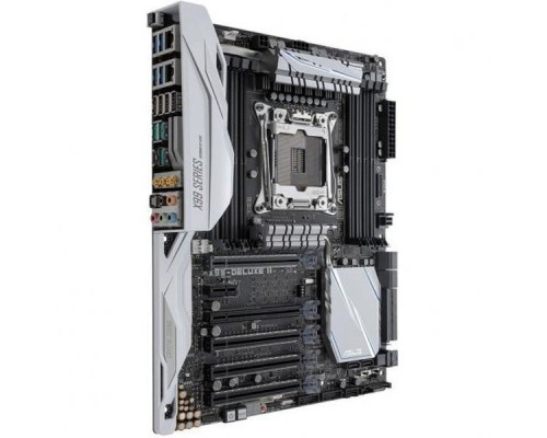 Материнская плата ASUS X99-DELUXE II S2011 X995xPCI-E+2xGbLAN+Wi-Fi+BT SATA RAID ATX 8DDR4 (RTL)