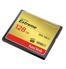 Карта памяти CF 128Gb SanDisk Extreme SDCFXSB-128G-G46 R120 W80 WPG-20                                                                                                                                                                                    