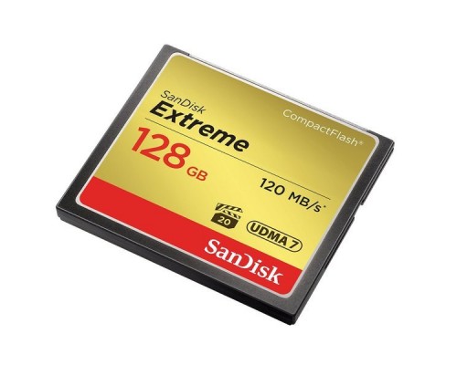 Карта памяти CF 128Gb SanDisk Extreme SDCFXSB-128G-G46 R120 W80 WPG-20