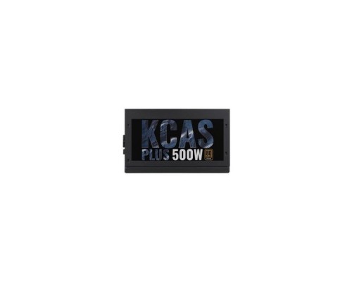 Блок питания 500W Aerocool KCAS-500 PLUS ATX APFC 120mm 80+ (4713105962642)