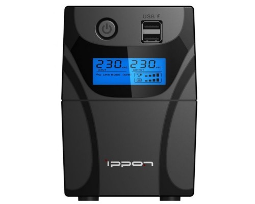 ИБП Ippon Back Power Pro II 500 (500VA/300W, LCD, 4*IEC)