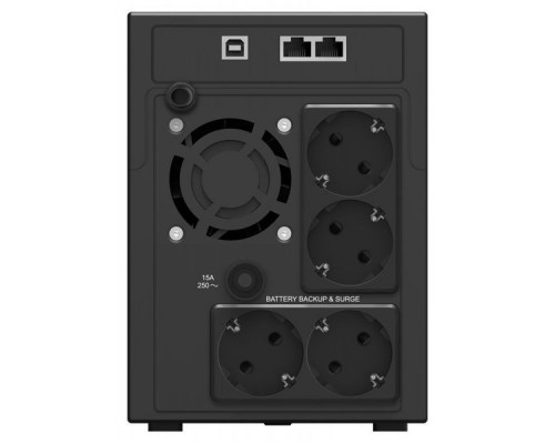 ИБП Ippon Smart Power Pro II Euro 1600 (1600VA/960W,  LCD, RS-232, USB,4*Schuko) Black