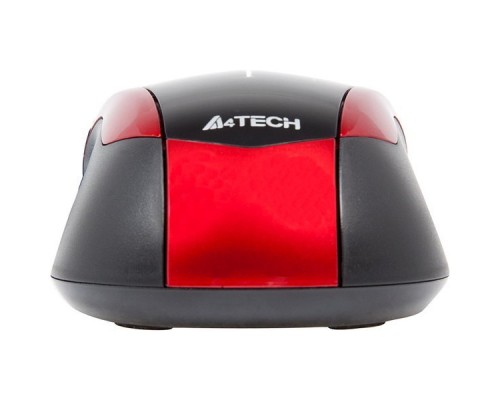 Мышь A4-Tech N-400-2 Red/Black USB