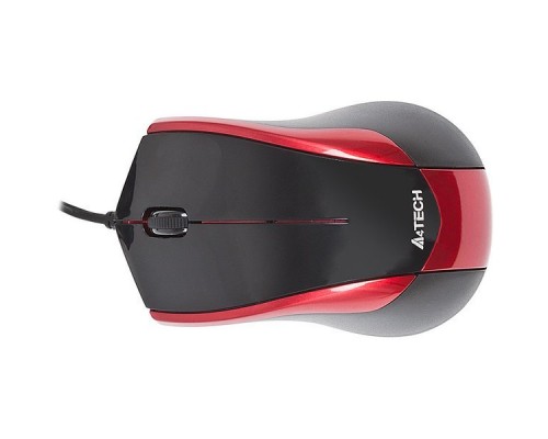 Мышь A4-Tech N-400-2 Red/Black USB