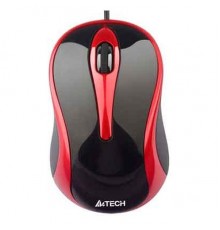 Мышь A4-Tech N-350-2 Black/Red USB                                                                                                                                                                                                                        