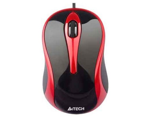 Мышь A4-Tech N-350-2 Black/Red USB