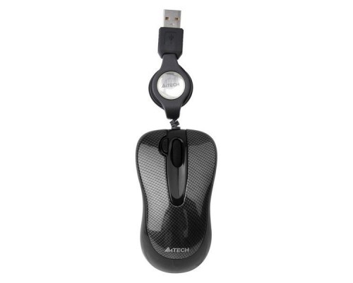 Мышь A4-Tech N-60F-2 Carbon USB