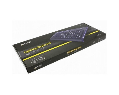 Клавиатура A4-Tech KD-800L X-Slim LED USB