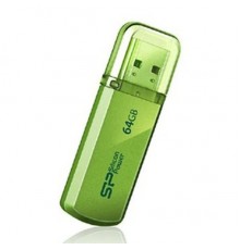 Флэш-диск USB 2.0 64Gb Silicon Power Helios 101 SP064GBUF2101V1N Green                                                                                                                                                                                    