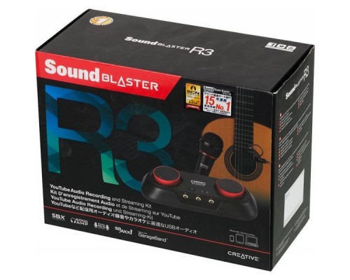 Звуковая карта Creative USB Sound Blaster R3 5.1 Микрофон в комплекте (RTL) SB1540