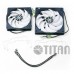 Вентилятор для процессора TITAN TTC-NC55TZ (RB) S-2011/1155/FM1/FM2 (4pin 8-38dB Al+Cu)