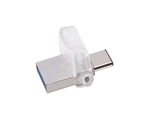 Флэш-диск USB 3.1 Type-A/Type-C 64Gb Kingston DataTraveler microDuo 3C DTDUO3C/64GB