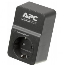 Сетевой фильтр APC Surge Arrest PM1WB-RS (1 розетка, Black)                                                                                                                                                                                               