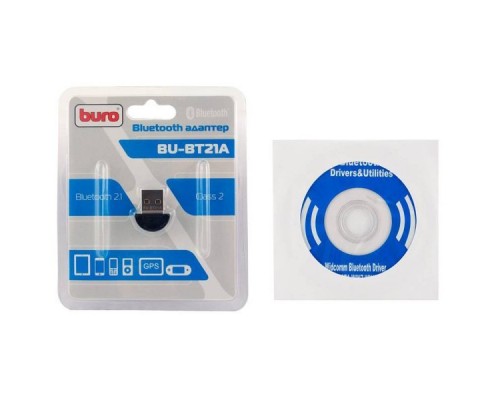 Адаптер Bluetooth Buro Bluetooth 2.1+EDR BU-BT21A (Class 2 10m)