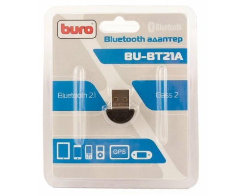 Адаптер Bluetooth Buro Bluetooth 2.1+EDR BU-BT21A (Class 2 10m)