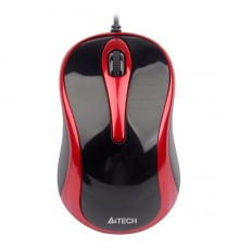 Мышь A4-Tech N-360-2 Red/Black USB                                                                                                                                                                                                                        