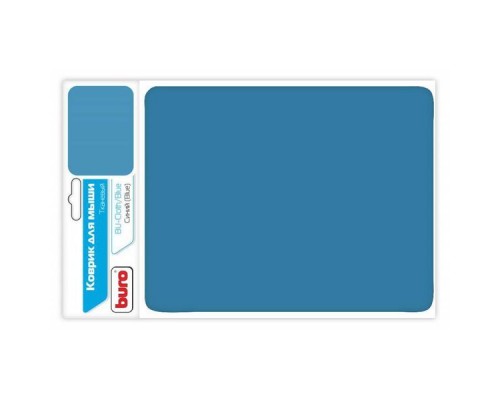 Коврик для мыши BURO BU-CLOTH/blue тканевый синий