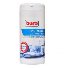 Салфетки BURO BU-Tmix универсальные, туба 65 влажных и 65 сухих                                                                                                                                                                                           