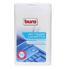 Салфетки BURO BU-tft для LCD, TFT-мониторов, малая туба 100 шт                                                                                                                                                                                            