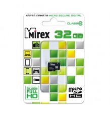 Карта памяти 32GB Mirex 13612-MC10SD32                                                                                                                                                                                                                    