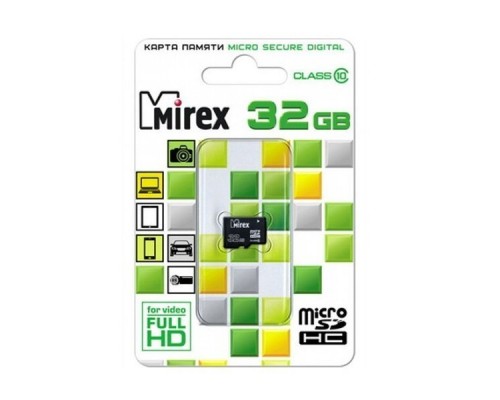 Карта памяти 32GB Mirex 13612-MC10SD32