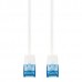 Патч-корд Hama Slim-Flexible UTP 4 пары cat6 1.5м белый RJ-45 (m)-RJ-45 (m)