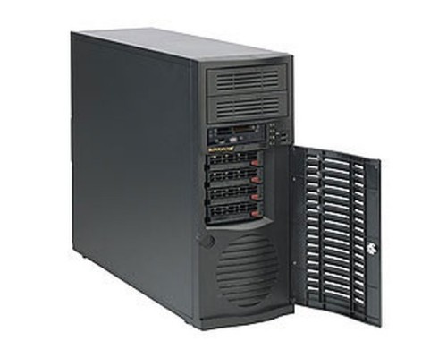 Серверный корпус SuperMicro CSE-733TQ-665B Black 4xHotSwap SAS/SATA, E-ATX 665W