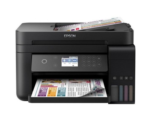 МФУ A4 Epson L6170 ЦС СНПЧ 4 цвета CMYK 13.7/7.3(33/20)ppm 4800x1200 ADF WiFi C11CG20404