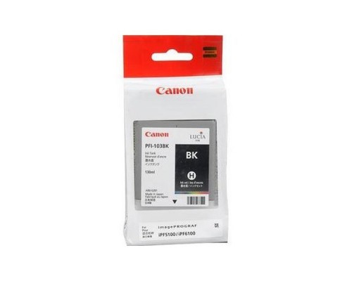 Картридж Canon PFI-103 Bk (Black) для iPF5100