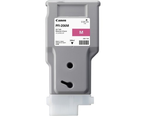 Картридж Canon PFI-206M Magenta для iPF 6400/6450 (300ml) (ориг.) 5305B001