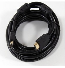 Кабель HDMI (19M -19M)  3.0м Telecom CG511D/THD6020E-3M 2 фильтра ver1.4 с позолоченными контактам                                                                                                                                                        