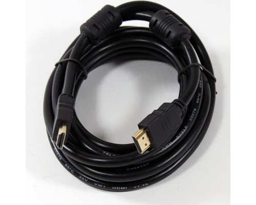 Кабель HDMI (19M -19M)  3.0м Telecom CG511D/THD6020E-3M 2 фильтра ver1.4 с позолоченными контактам