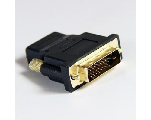 Переходник HDMI (F) в DVI-D (M) VCOM VAD7818, позолоченные контакты