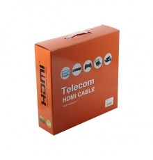 Кабель HDMI (19M -19M) 25м Telecom CG511D-25M 2 фильтра, ver.1.4b+3D,  с позол. контактами                                                                                                                                                                