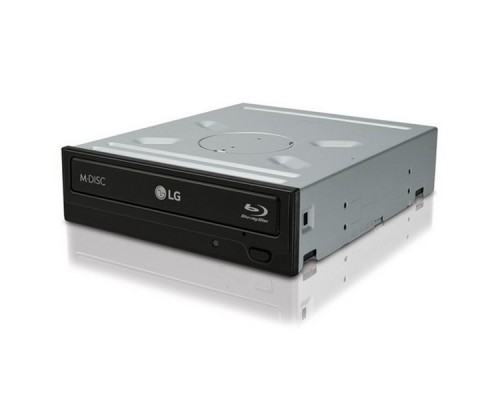 Привод Blu-Ray LG BH16NS40 черный SATA внутренний oem