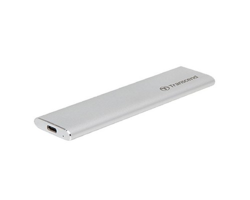 Комплект с корпусом для установки SSD Transcend TS-CM80S, M.2, USB 3.1, Enclosure Kit, Серебристый