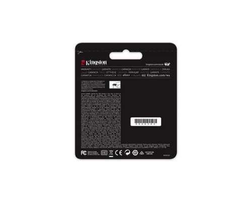 Карта памяти MicroSDXC 64Gb Kingston SDCR/64GB UHS-I U3 V30 A1 R100 W80 +SD Adapter