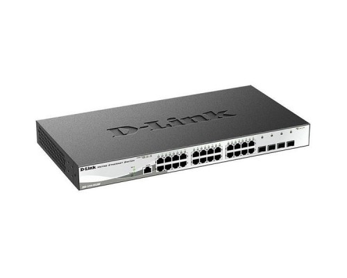 Коммутатор D-Link DGS-1210-28X/ME управляемый 24UTP 10/100/1000Mbps + 4SFP+