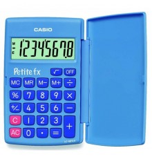Калькулятор карманный Casio LC-401LV-BU голубой 8-разр.                                                                                                                                                                                                   