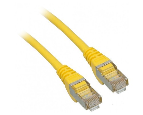 Патчкорд Кабель  Lanmaster LAN-PC45/S5E-3.0-YL вилка RJ-45-вилка RJ-45 кат.5е 3м желтый LSZH (уп.:1шт)